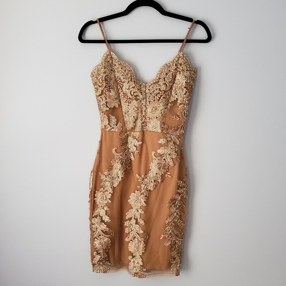 windsor copper dress